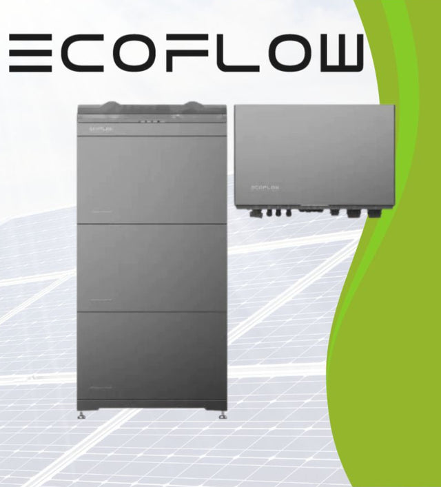 EcoFlow PowerOcean Komplettset 6 kW (3-phasig) mit 5 kWh Speicher – inkl. Hybrid-WR, 3-ph. Energiezähler, Base & Junction Box