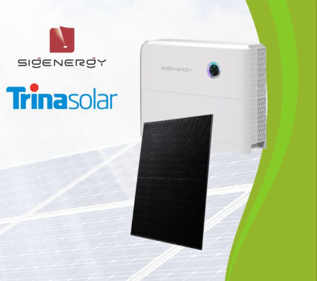 Sigenergy Set - 9 kWh Speicher - 10 kW Wechselrichter - bifaziale 445 Trina Vertex S+ Module