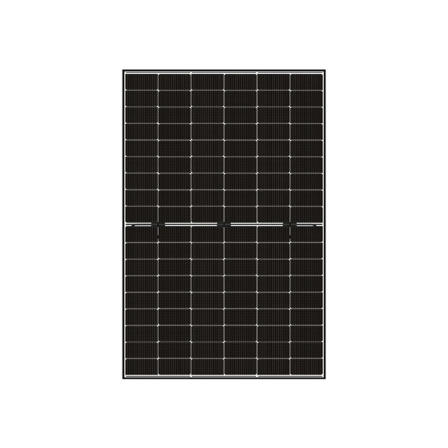 Photovoltaikmodul Kensol 435W, N-Typ, bifacial, Full Black, transparentes Doppelglas, Rahmen 30mm, MC4-Stecker, Kabel 1200mm