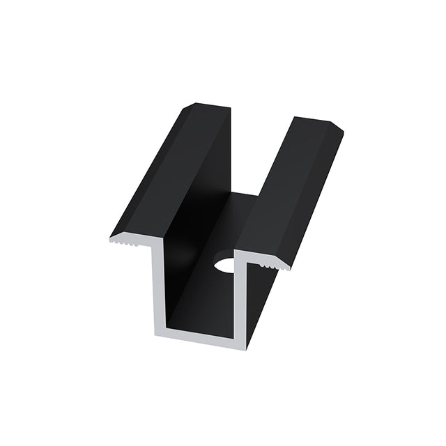 Mittelklemme - schwarz eloxiert (K-05-ACZ)