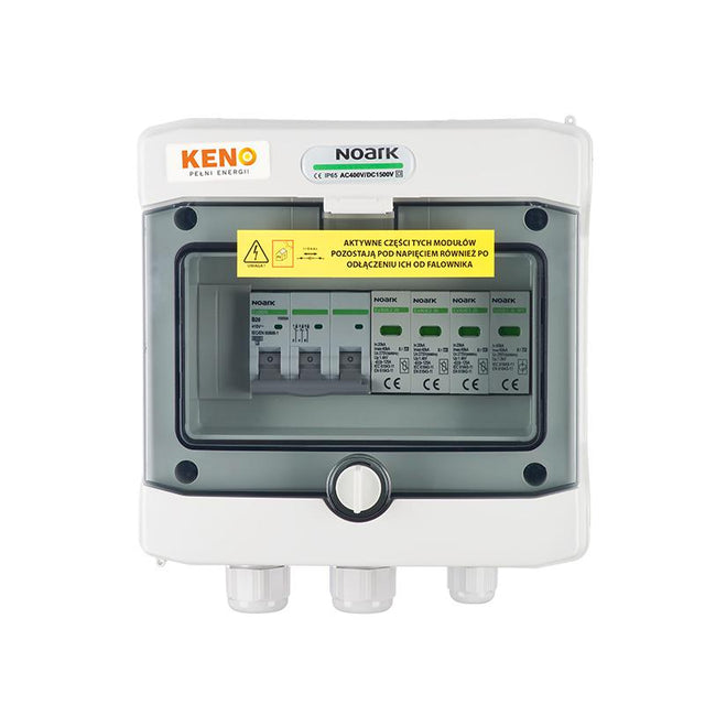 Anschlussverteiler AC mit Überspannungsschutz Typ 2, 32A 3-phasig