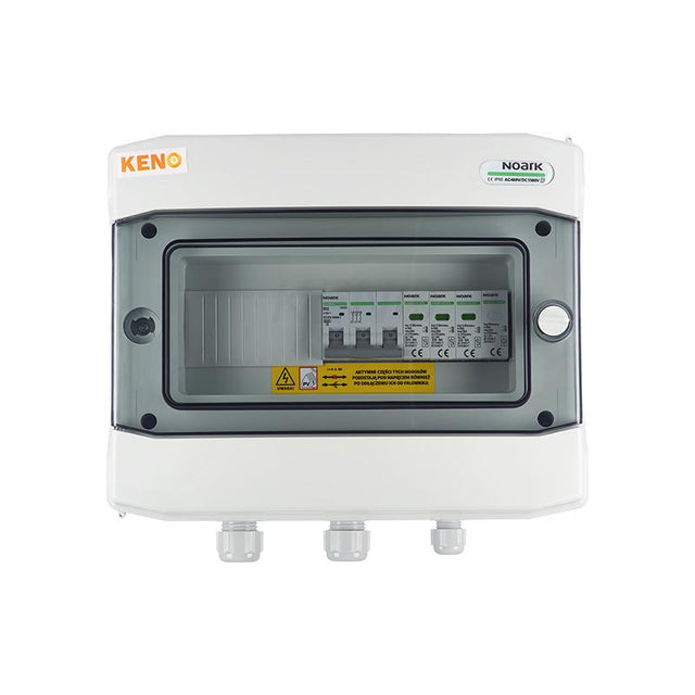 Anschlussverteiler AC mit Überspannungsschutz Typ 1+2, 32A 3-phasig