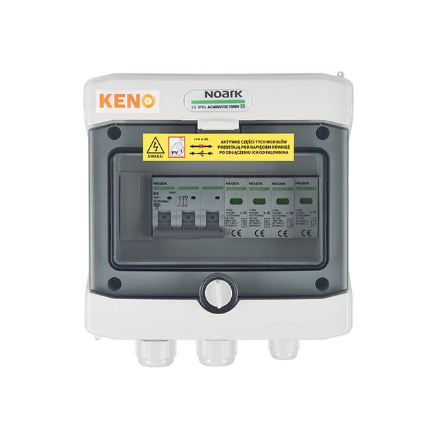 Anschlussverteiler AC mit Überspannungsschutz Typ 2, 16A 3-phasig