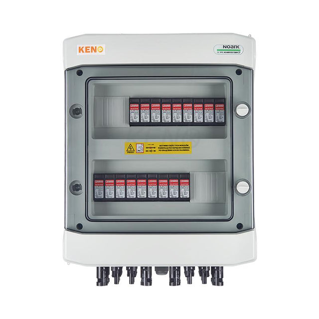 Verteileranschluss DC mit Überspannungsschutz 1000V Typ 1+2, 6x PV-Strang, 6x MPPT