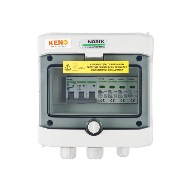 Anschlusskasten AC mit Überspannungsschutz Typ 2, 20A, 3-phasig