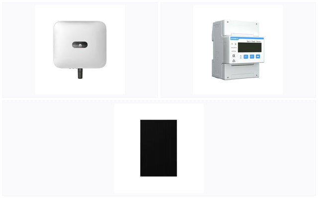 HUAWEI PV-Komfort ~10 kWp | PV-Module + 10 kW Hybrid-Wechselrichter | Wechselrichter Solarmodul | kaufen