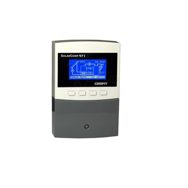 Compit SC971 Solarregler PWM Steuerung LCD Anzeige