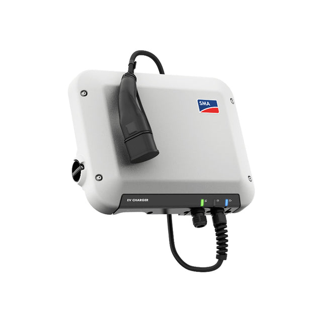 SMA EVC22-3AC-10 22 kW Kabelladegerät — EV Charger Business mit 5 m Typ-2-Kabel