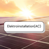 Elektroinstallation AC Montage 10 m Kabel Inkl. Kabelkanal Weiß