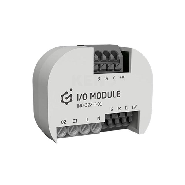 Grenton Modul mit 2 digitalen Eingängen und 2 Relaisausgängen / 1-Wire / Unterputzmontage / TF-Bus