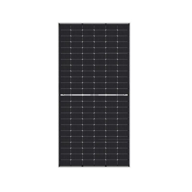 Photovoltaikmodul JA Solar 505W, Half-Cut, 11-BB PERC, schwarzer Rahmen, weißes Backsheet, Rahmen 30mm