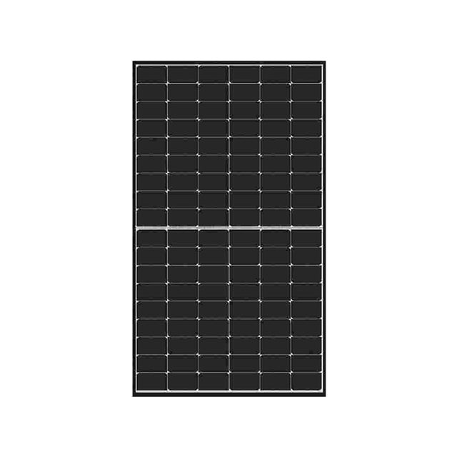 Photovoltaikmodul 430W Tiger Neo, Half-Cut, N-Typ, bifacial, Rahmen 30mm, schwarzer Rahmen, Doppelglas, EVO2-Stecker, Kabel 1200mm