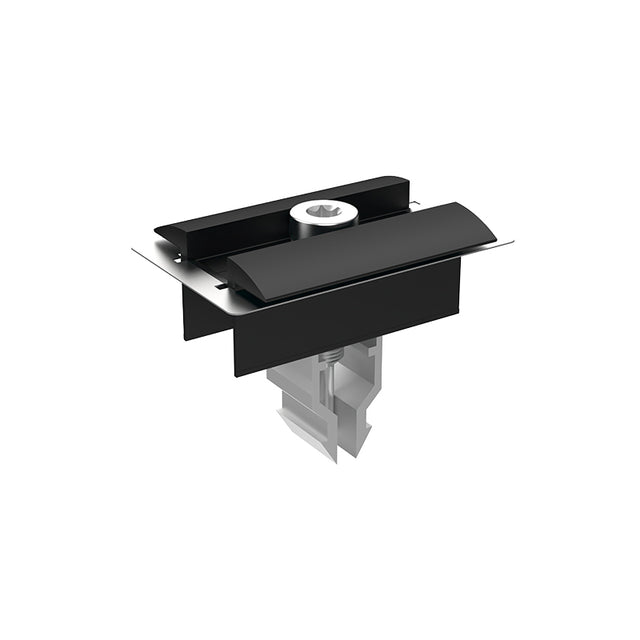 KENO K-05-50-R-CZ-MAX Mittelklemme 50mm Klick-System Schwarz
