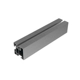 KENO Aluminiumprofil 240 cm mit zwei Kanälen für T-Schrauben (K-70-2400)