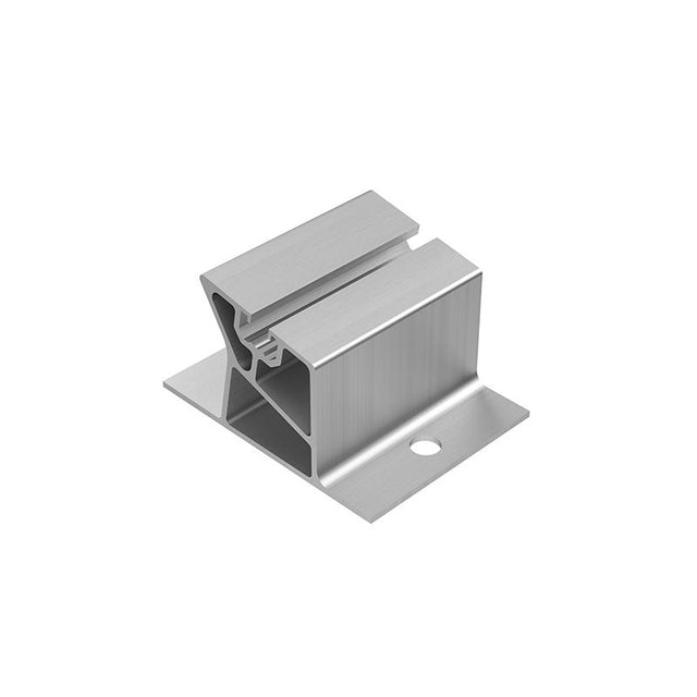 KENO Niedriger Griff - Aluminium - Ballastkonstruktion auf 80-mm-Schienen (K-45-8-80)