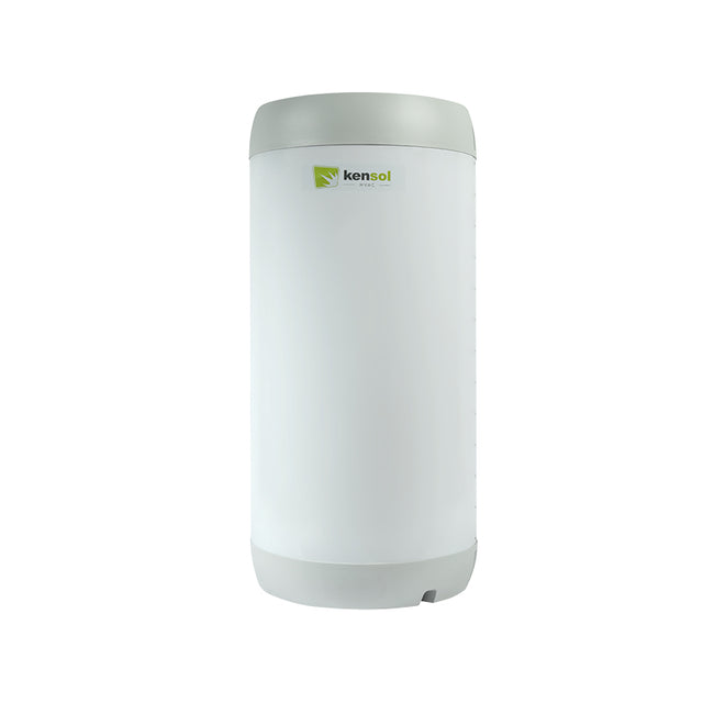 KENSOL Edelstahl-Wärmetauscher C.W.U. 300 für Wärmepumpen/Spiralwärmetauscher 3,1m²/Heizstab 3kW