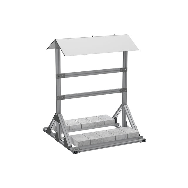 KENO L-06 Aluminium Endklemme 30-38mm Montagesystem