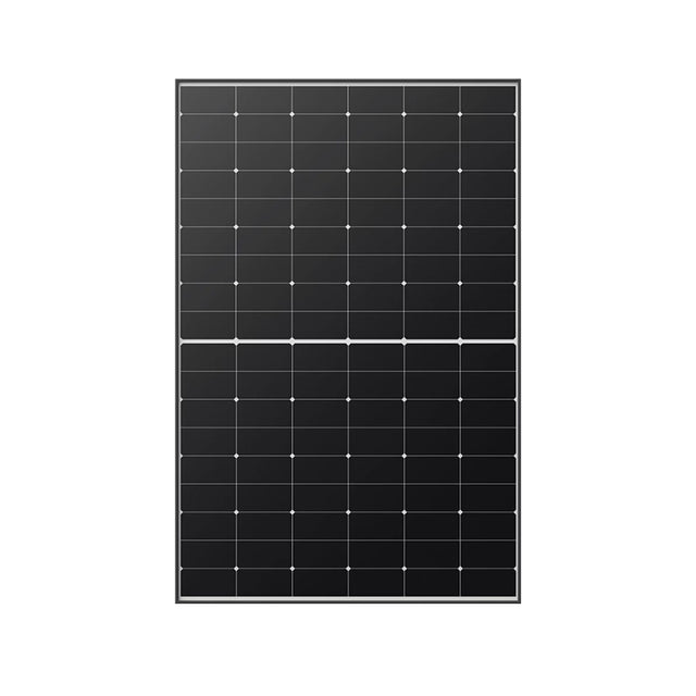 Photovoltaikmodul LONGI 430W, Hi-MO X6 Explorer, monokristallin, bifacial, Doppelglas, schwarzer Rahmen 30mm, EVO2-Stecker, Kabel 1200mm