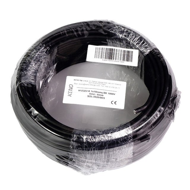 KENO-Kabel 10 mm² schwarz, Verpackung 50m