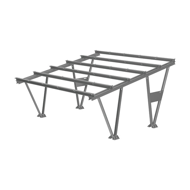 KENO W-01-00-L Carport Montageset Doppelstation Magnelis