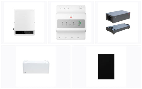 BYD + GoodWe Speicher-Max Set ~29 kWp | PV + GW29.9K 29,9 kW + 11 kWh BYD Speicher | Stromspeicher Komplettsystem | kaufen