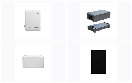 BYD + SMA Komfort-Set ~10 kWp | PV + SMA 8 kW Hybrid + 10 kWh BYD Speicher | Wechselrichter Stromspeicher | kaufen