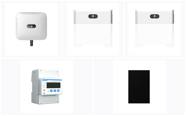 HUAWEI Comfort-Set ~10 kWp | PV + Wechselrichter + 10 kWh Speicher | Wechselrichter Stromspeicher | kaufen