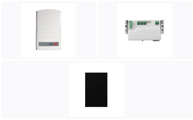 SolarEdge PV-Max ~25 kWp | PV-Module + 25 kW On-Grid Wechselrichter | Wechselrichter Solarmodul | kaufen
